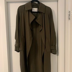 Aritiza// babaton// Olive, mid length trench